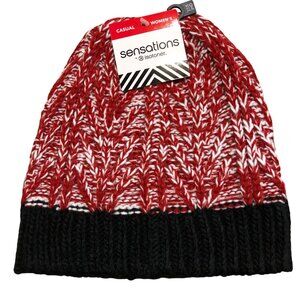 Isotoner Women beanie knit hat 1sz NWT